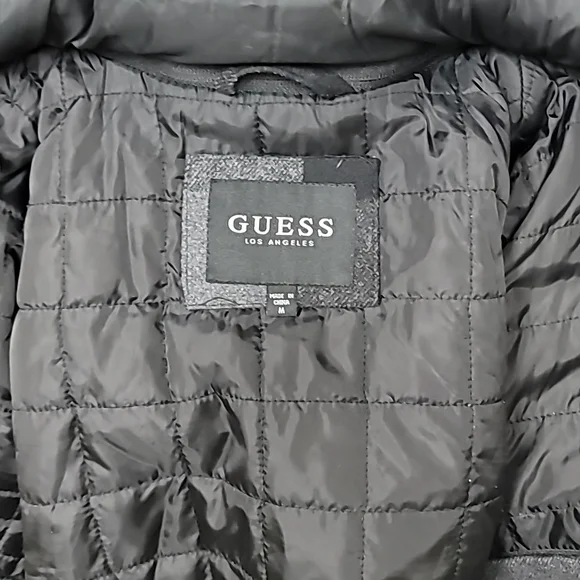 Guess wool blend pea coat